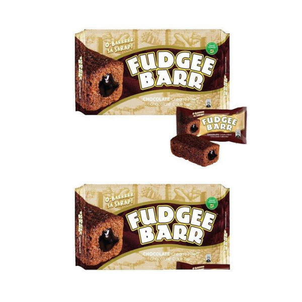 Fudgee Barr Chocolate Cream-Filled Cake Bar 10pcs x 2 Packs offer