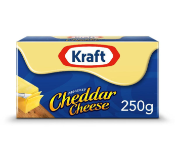 Kraft Cheddar Cheese Bar – 250g