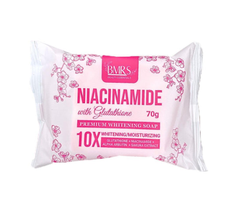 BMRS Niacinamide Soap 10x Whitening With Glutathione – 70g