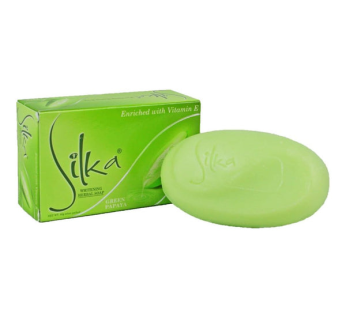 Silka Green Papaya Whitening Soap 135gm