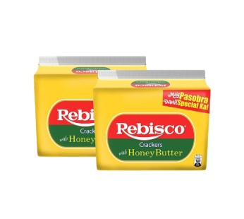 Rebisco Crackers Honey Butter – 320gm × 2 Pcs