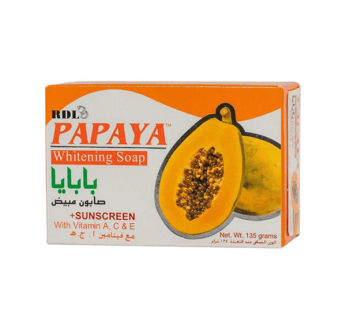 Rdl Papaya Whitening Soap 135gm