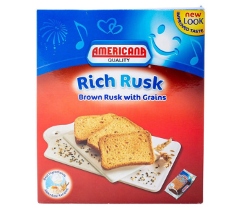 Americana Rich Brown Rusk With Grains – 385g