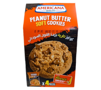 Americana Soft Peanut Butter Reese’s Cookies – 40g x 4Pcs