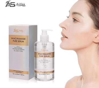 Ashley Shine Niacinamide Pure Serum 2 in 1 Face & Body – 520ml (Original)