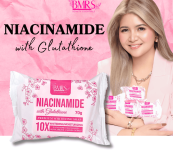 BMRS Niacinamide Soap 10x Whitening With Glutathione – 70g