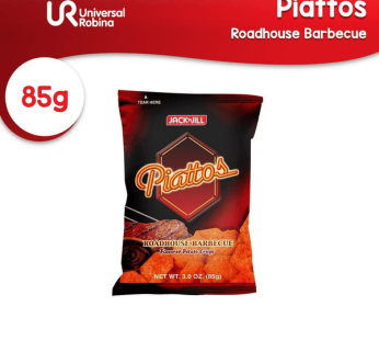 Jack N Jill Piattos Potato Crisps Roadhouse Barbecue 85gm