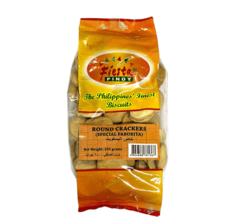 Fiesta Pinoy Round Crackers (Special Paborita) – 250g