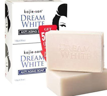 Kojie San Dream White Anti-Aging Soap 2 Bars 135gm