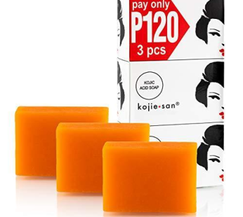 Kojie San Skin Lightening Kojic Acid Soap 3 Bars 100gm