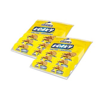 Kraky Salted Crackers 12 X 42g – Deemah X 2 Pcs