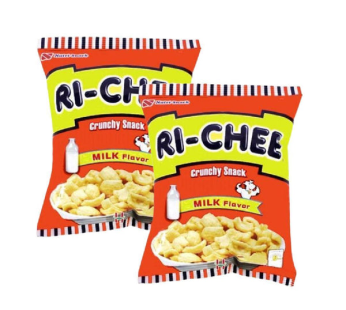 Nutri Snack Ri-Chee Crunchy Milk Flavor Richee x 2 Pcs (Offer)