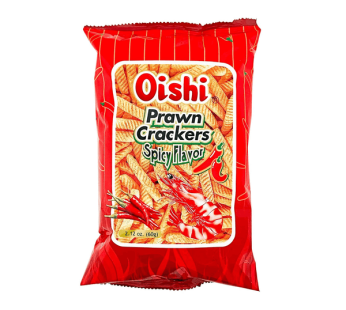 Oishi Prawn Crackers Spicy Flavor 60g
