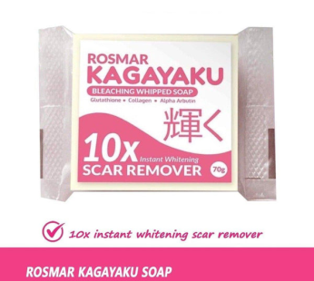 Rosmar Kagayaku Bleaching Soap 10x Instant Whitening – 70g