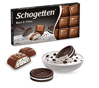 Schogetten Black & White Chocolate (German) 100g