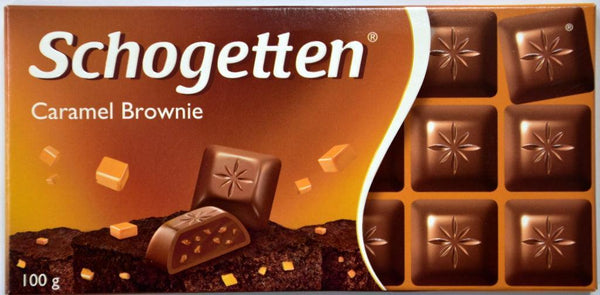 Schogetten Caramel Brownie Chocolate (German) 100g