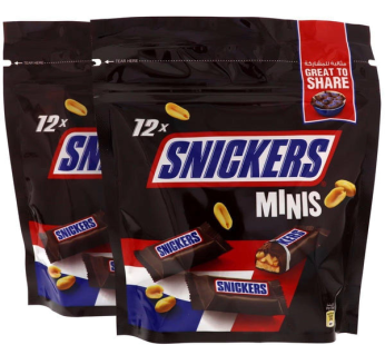 Snickers minis 2 X 180g Packs Specials Offer