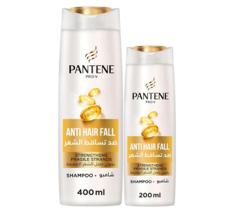 Pantene Pro-V Anti-Hair Fall Shampoo 400ml + 200ml