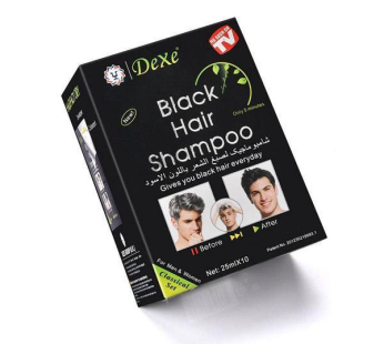 Dexe Black Hair Shampoo10 X 25ml