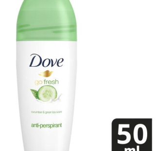 Dove Anti-Perspirant Roll On Cucumber & Green Tea – 50ml