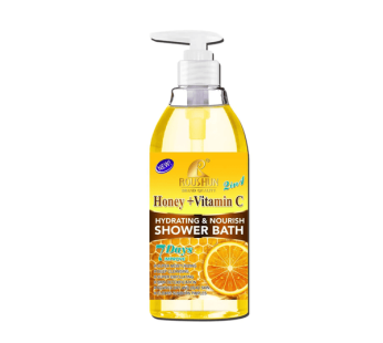 Roushun 2 in 1 Honey + Vitamin C Shower Bath – 1300ml