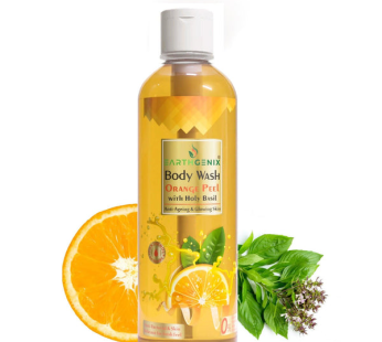 Earth Genix Body Wash Orangen Peel With Holy Basil – 300ml