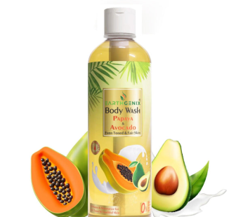 Earth Genix Body Wash Papaya & Avocado – 300ml