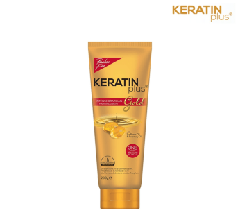 Keratin Plus Gold Intense Brazillian Hair Treatment Tube – 200g