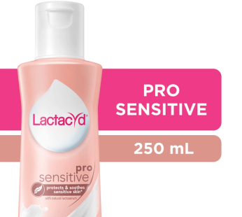 Lactacyd Feminine Wash Pro Sensitive – 250ML