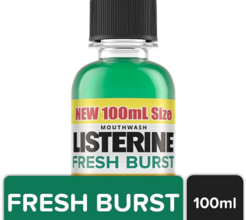 Listerine Mouthwash Fresh Burst 100ml