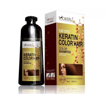 Mokeru Plant Extract Keratin Color Hair Shampoo – 500ml