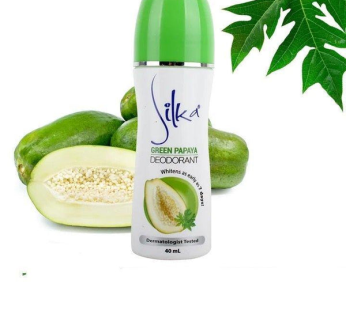 Silka Green Papaya deodorant – 40 ml