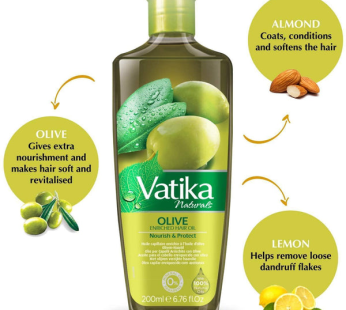 Vatika Naturals Olive Enriched Coconut Hair Oil 300ml
